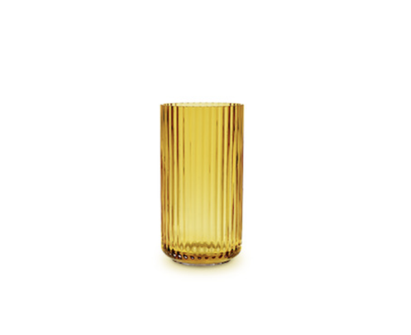 Lyngby Vase 15,5cm, amber
