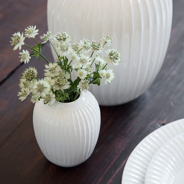 KÄHLER DESIGN Hammershøi Vase 10,5cm, white