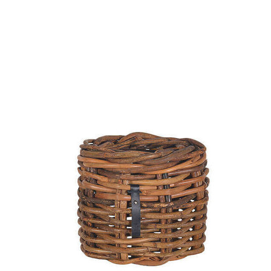 a2 Living Mini Low Round Rattan Basket