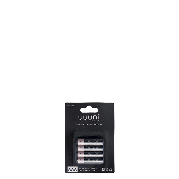 Uyuni Lighting Lithium Batterien AAA 1,5V, 4er Set